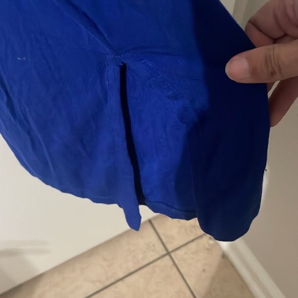 C&C California Blue Sheath Maxi Dress for Cocktail Size XS - Picture 5 of 7